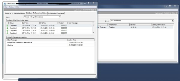 Replication Monitor Basic Overview | Notes on SQL