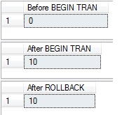 Explicit Transactions | Notes on SQL