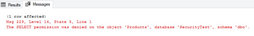 Using EXECUTE AS to control data access | Notes on SQL